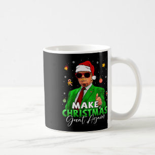 Weihnachten wieder großartig Funny Santa Trump Chr Kaffeetasse