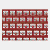 Weihnachten wieder großartig Funny Trump hässlich Geschenkpapier Set (Vorderseite 2)