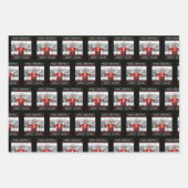 Weihnachten wieder großartig Funny Trump hässlich Geschenkpapier Set (Vorderseite)