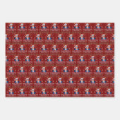 Weihnachten wieder großartig, ich hässlich Trump Geschenkpapier Set (Vorderseite 3)