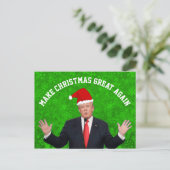 Weihnachten wieder großartig machen Donald Trump (Stehend Vorderseite)