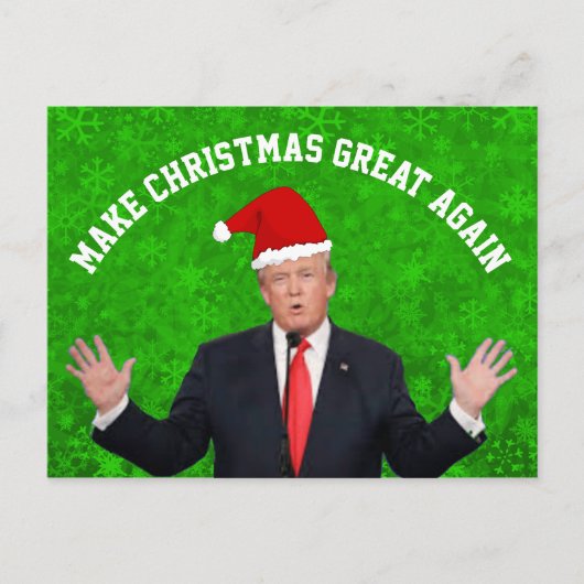 Weihnachten wieder großartig machen Donald Trump (Vorderseite)