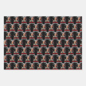 Weihnachten wieder großartig machen | Funny Trump Geschenkpapier Set (Vorderseite)