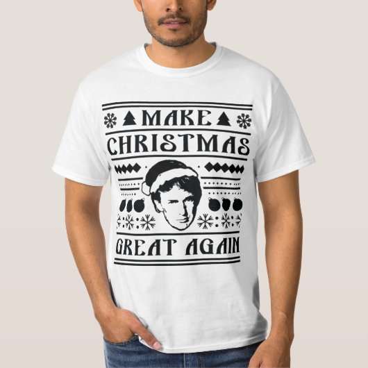 Weihnachten wieder großartig machen T-Shirt (Vorderseite)