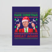 Weihnachten wieder großartig machen, Trump Weihnac (Stehend Vorderseite)