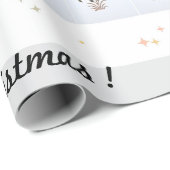 Weihnachten wieder großartig Packpapier machen (Rolleneckpunkt)