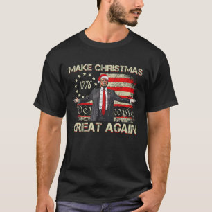 Weihnachten wieder großartig Santa Trump Weihnacht T-Shirt