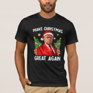 Weihnachten wieder großartig Trump-T-Shirt T-Shirt