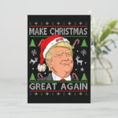 Weihnachten wieder großartig Trump Weihnachten (Stehend Vorderseite)