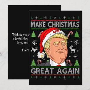 Weihnachten wieder großartig Trump Weihnachten