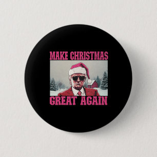 Weihnachten wieder großartig Weihnachten Funny Wei Button