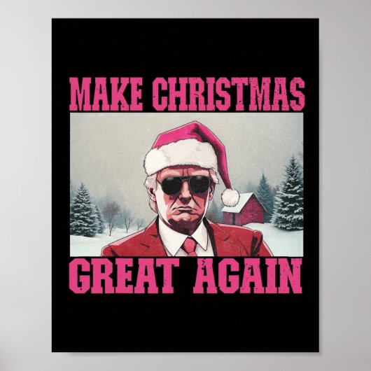 Weihnachten wieder großartig Weihnachten Funny Wei Poster (Vorne)