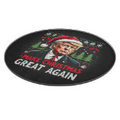 Weihnachten wieder großartig Weihnachten schwitzen Schneidebrett (Ecke)