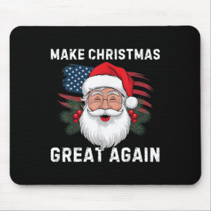 Weihnachten wieder großartig Weihnachten Trump Wei Mousepad