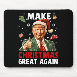 Weihnachten wieder großartig Weihnachten Trump Wei Mousepad
