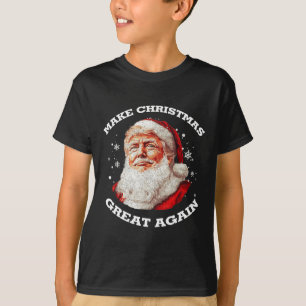 Weihnachten wieder großartig Weihnachten Trump Wei T-Shirt
