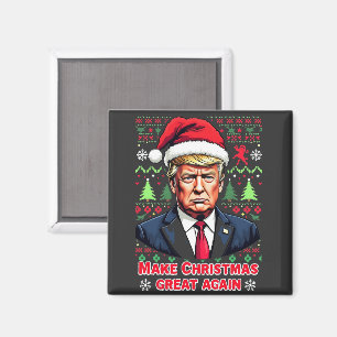 Weihnachten wieder großartig Weihnachten Ugly Xmas Magnet