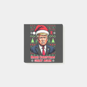 Weihnachten wieder großartig Weihnachten Ugly Xmas Post-it Klebezettel