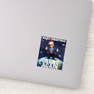 Weihnachten wieder großartig Weihnachten Weihnacht Aufkleber