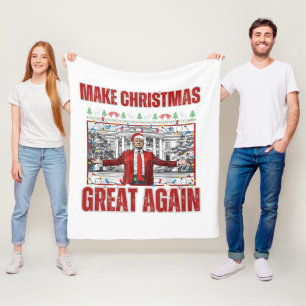 Weihnachten wieder großartig Weihnachten Weihnacht Fleecedecke