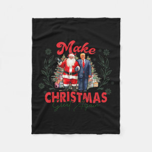 Weihnachten wieder großartig Weihnachten Weihnacht Fleecedecke