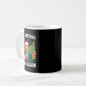 Weihnachten wieder großartig Weihnachten Weihnacht Kaffeetasse (Vorderseite Links)