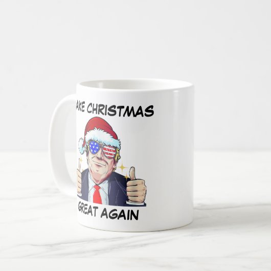 Weihnachten wieder großartig Weihnachten Weihnacht Kaffeetasse (Vorderseite Links)