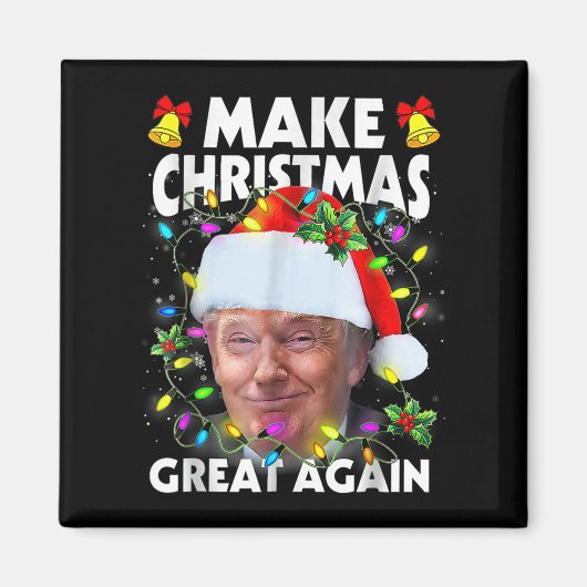 Weihnachten wieder großartig Weihnachten Weihnacht Magnet (Vorne)