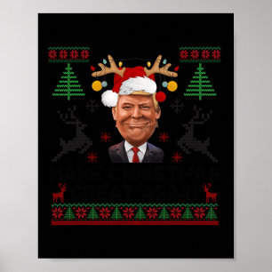 Weihnachten wieder großartig Weihnachten Weihnacht Poster