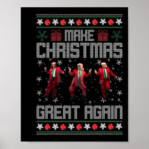 Weihnachten wieder großartig Weihnachten Weihnacht Poster