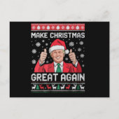 Weihnachten wieder großartig Xmas Funny Trump Paja (Vorderseite)