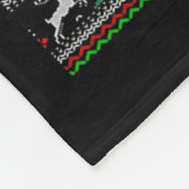 Weihnachten wieder großartig Xmas Funny Trump Paja Fleecedecke (Ecke)