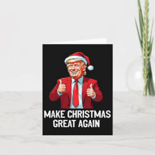 Weihnachten wieder großartig Xmas Funny Trump Paja Karte
