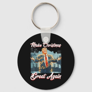Weihnachten wieder großartig Xmas Funny Trump Paja Schlüsselanhänger