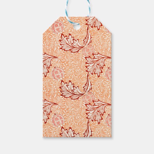 Weihnachten, William Morris Geschenkanhänger (Vorderseite)