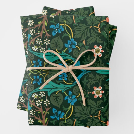 Weihnachten, William Morris Geschenkpapier Set (Beispiel)