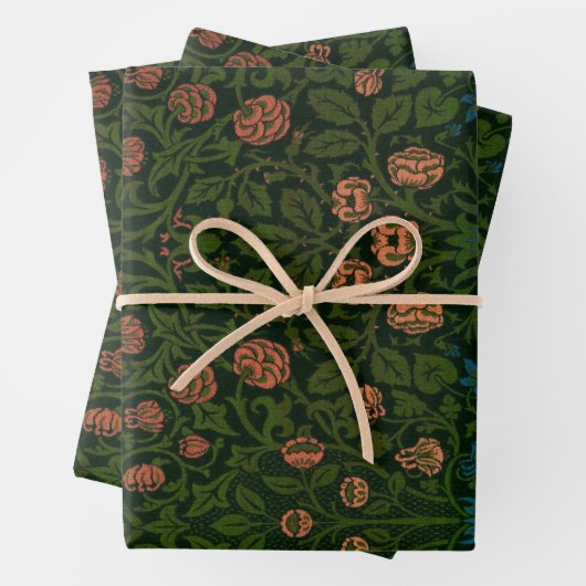 Weihnachten, William Morris Geschenkpapier Set (Beispiel)