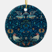 Weihnachten, William Morris Keramik Ornament (Vorne)