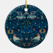 Weihnachten, William Morris Keramik Ornament (Hinten)