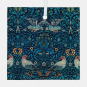 Weihnachten, William Morris Ornament Aus Glas (Rückseite)