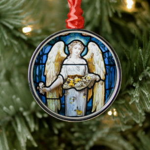 Weihnachten, William Morris "Peace Angel" Ornament Aus Metall