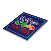 Weihnachten Willkommen Fliese (Seite)