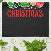Weihnachten Willkommen Geschirrtuch (Gefaltet)