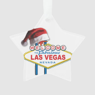 Weihnachten Willkommen im Zeichen von Las Vegas Ornament