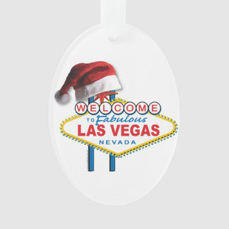 Weihnachten Willkommen im Zeichen von Las Vegas Ornament