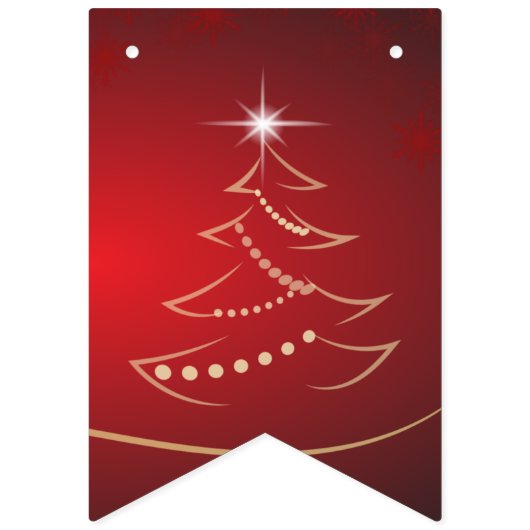 Weihnachten Wimpelkette (Zweite Fahne)