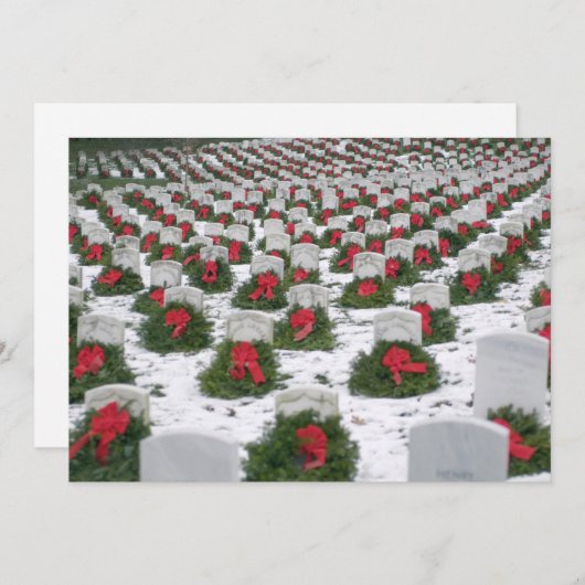 Weihnachten windt Schnee (Vorne/Hinten)