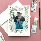 Weihnachten Winter Botanische Wasserfarbe