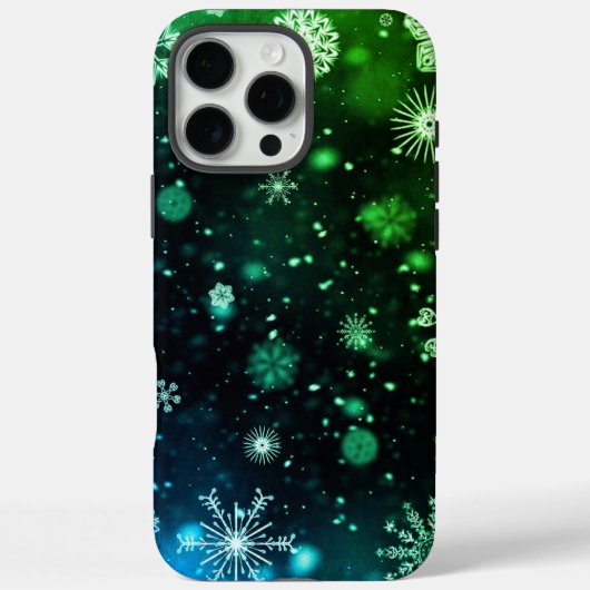 Weihnachten/Winter Case-Mate iPhone Hülle (Rückseite)