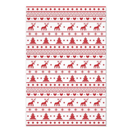 Weihnachten/Winter Fotodruck (Vorne)